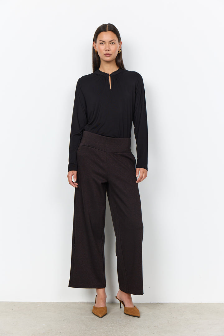 Soya Concept Hebe Trousers - Chocolate Brown
