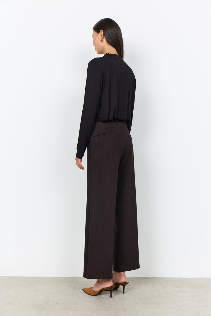 Soya Concept Hebe Trousers - Chocolate Brown