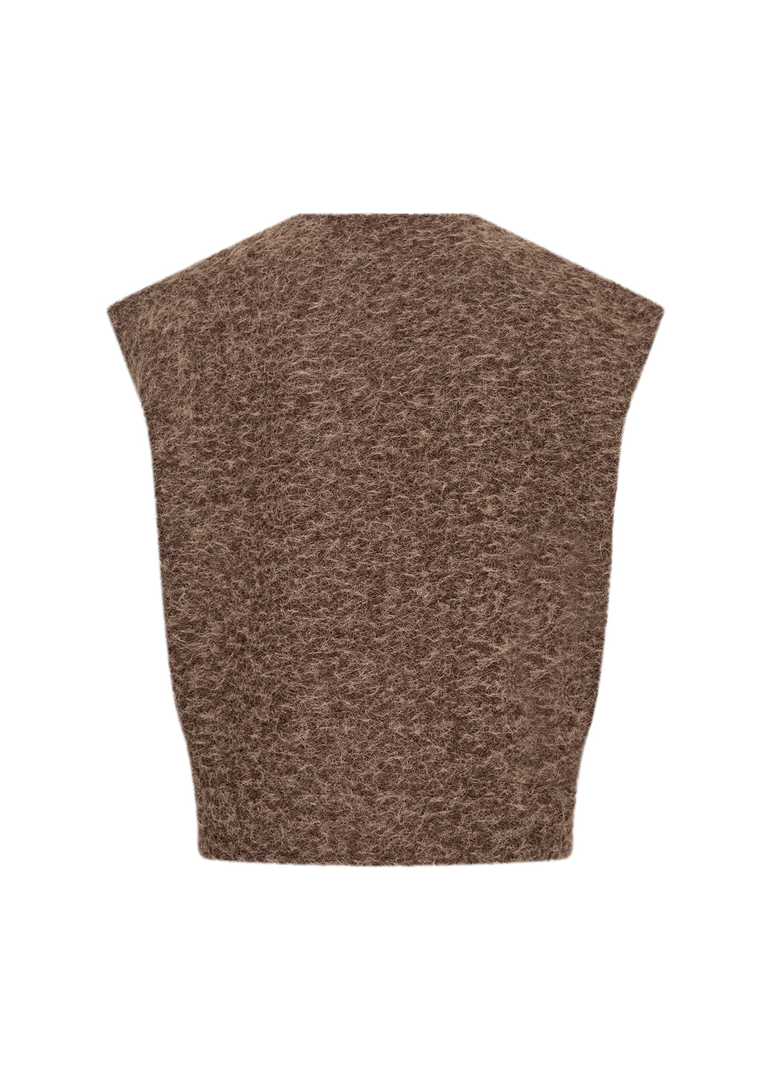 Soya Concept Hira Waistcoat - Chocolate Brown