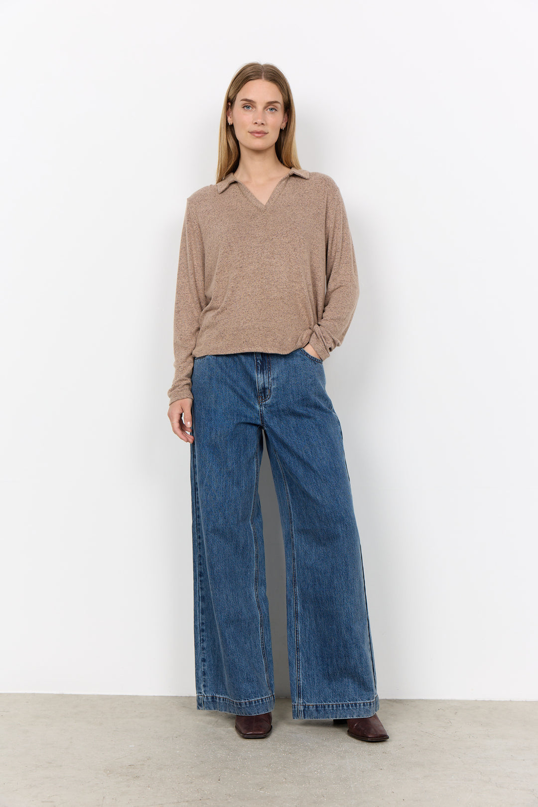 Soya Concept SC-BIARA 159 Blouse - Camel