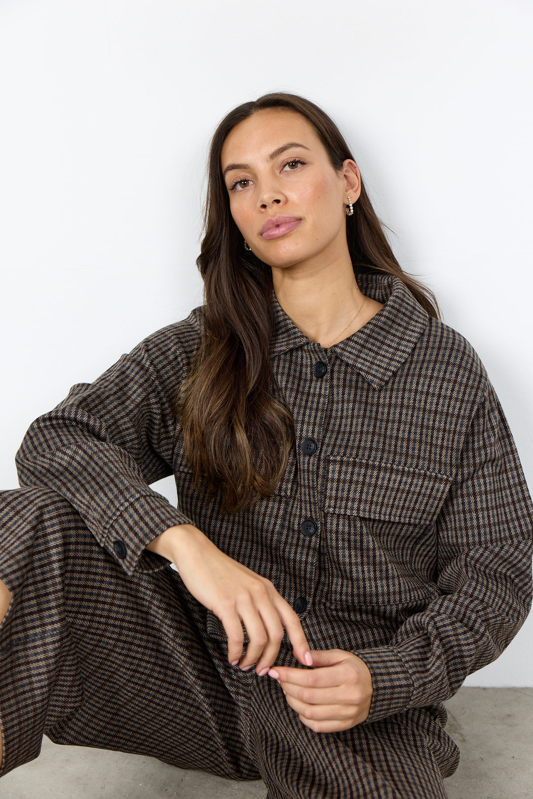 Soya Concept  SC-HEKLA 4 Jacket - Chocolate