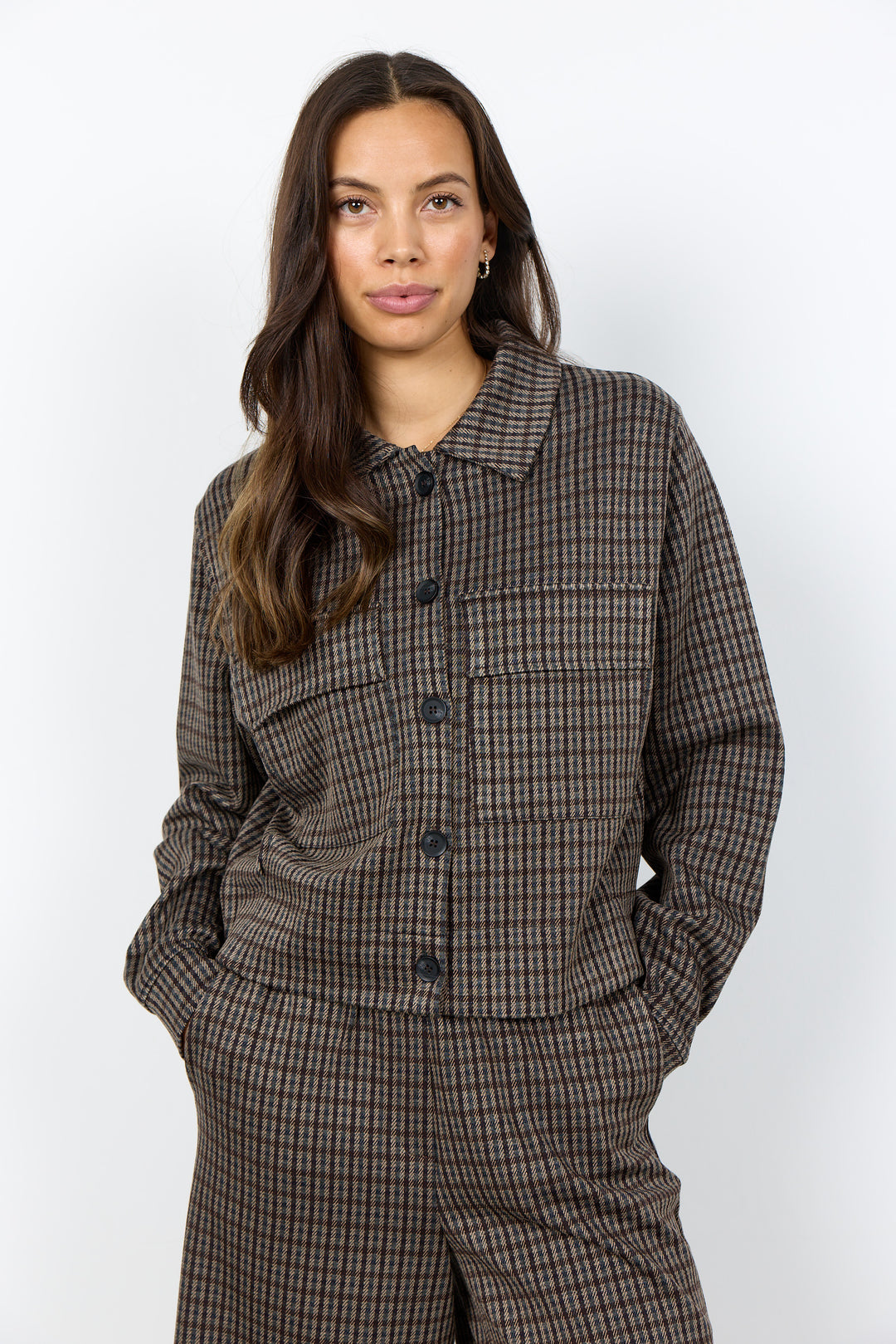 Soya Concept  SC-HEKLA 4 Jacket - Chocolate
