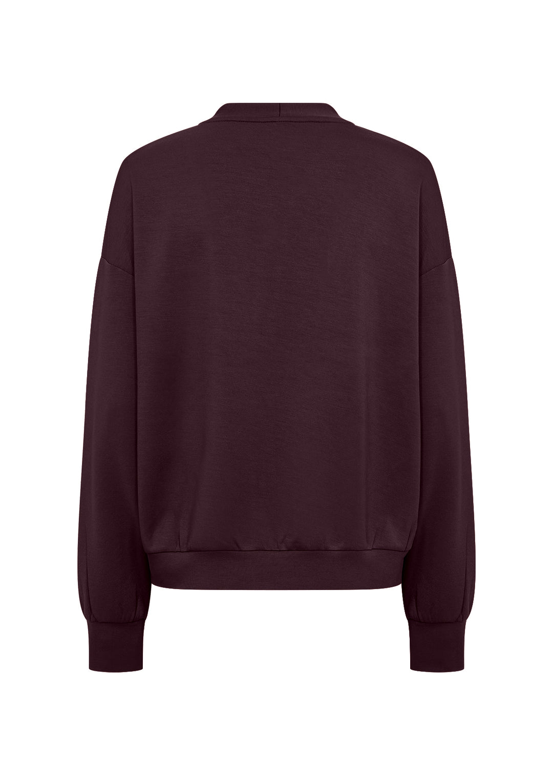 Soya Concept Banu 334 Zip Jumper- Chocolate