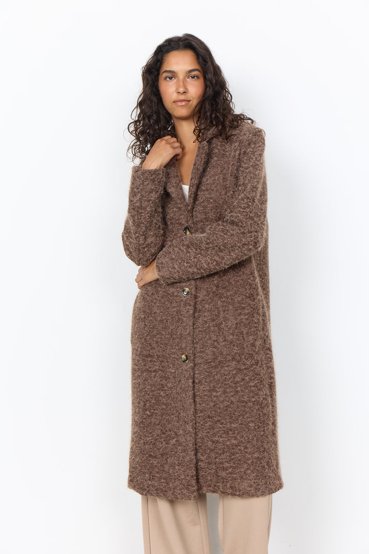 Soya Concept Hira Jacket - Chocolate Brown
