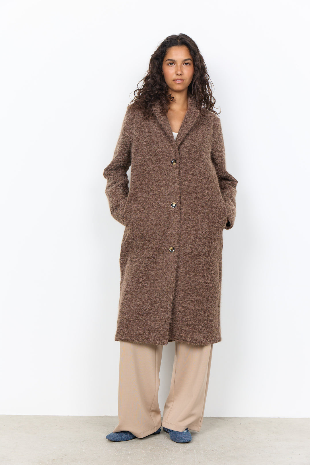Soya Concept Hira Jacket - Chocolate Brown