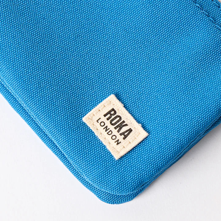 Roka London Carnaby Wallet- Malibu Blue