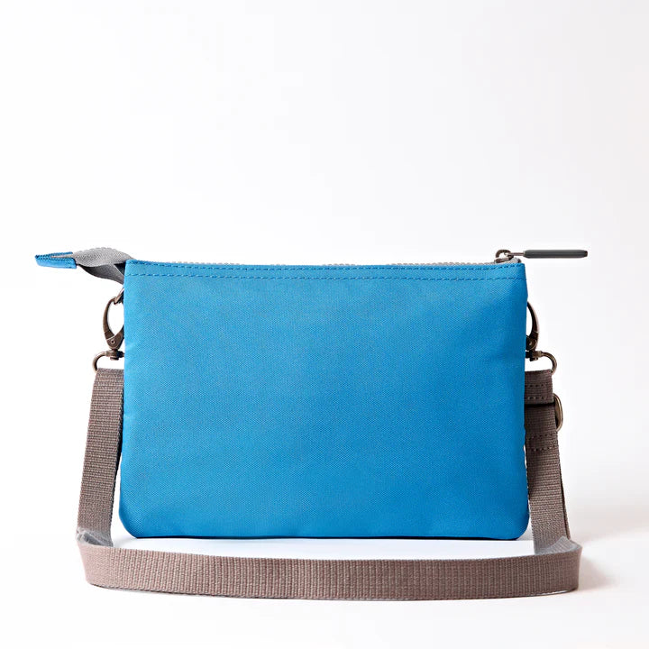Roka London Carnaby Crossbody Bag- Malibu Blue