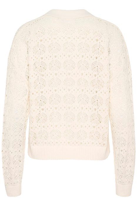 Saint Tropez Juna Polo Pullover- Ice