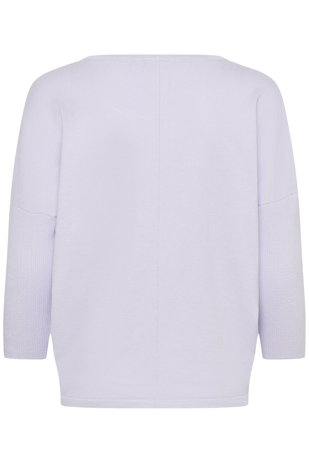 Saint Tropez Mila R-Neck Pullover- Misty Lilac