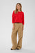 Saint Tropez Mila R-Neck Pullover - Valiant Poppy