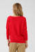 Saint Tropez Mila R-Neck Pullover - Valiant Poppy