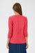 Saint Tropez MilaSZ R‑Neck Pullover – Honeysuckle Melange