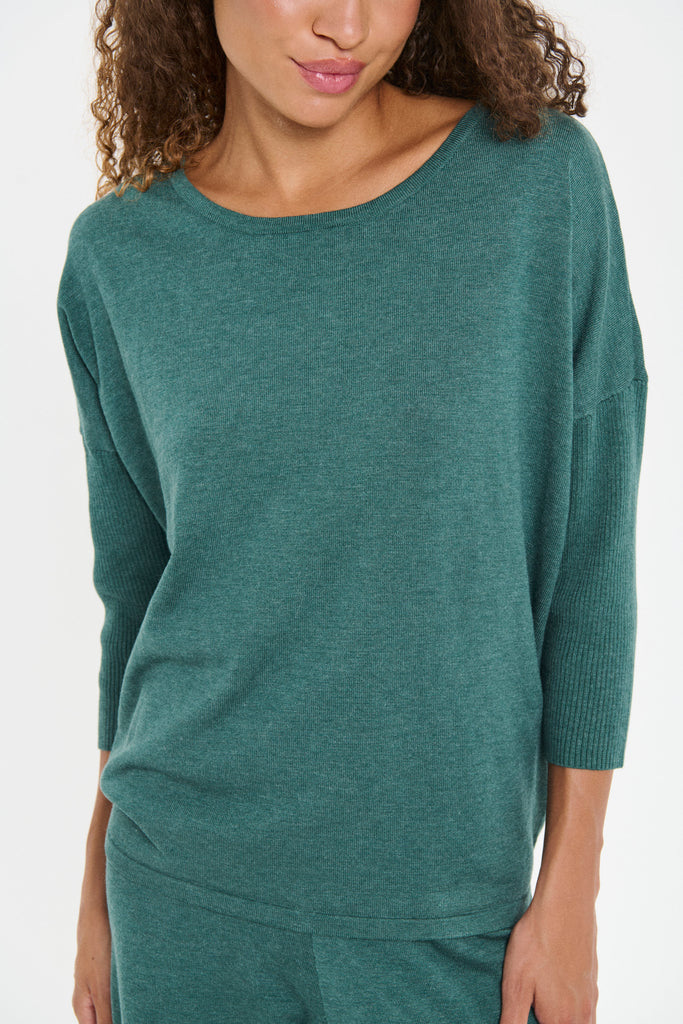 Saint Tropez Mila R-Neck Pullover