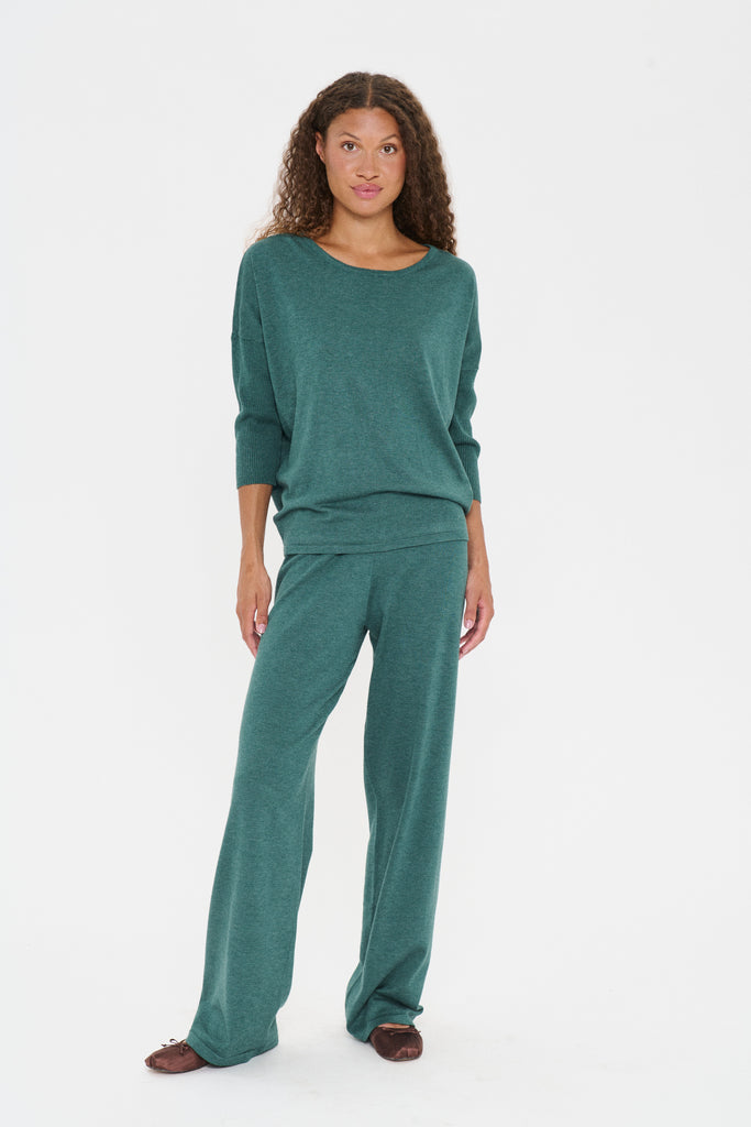 Saint Tropez Mila R-Neck Pullover