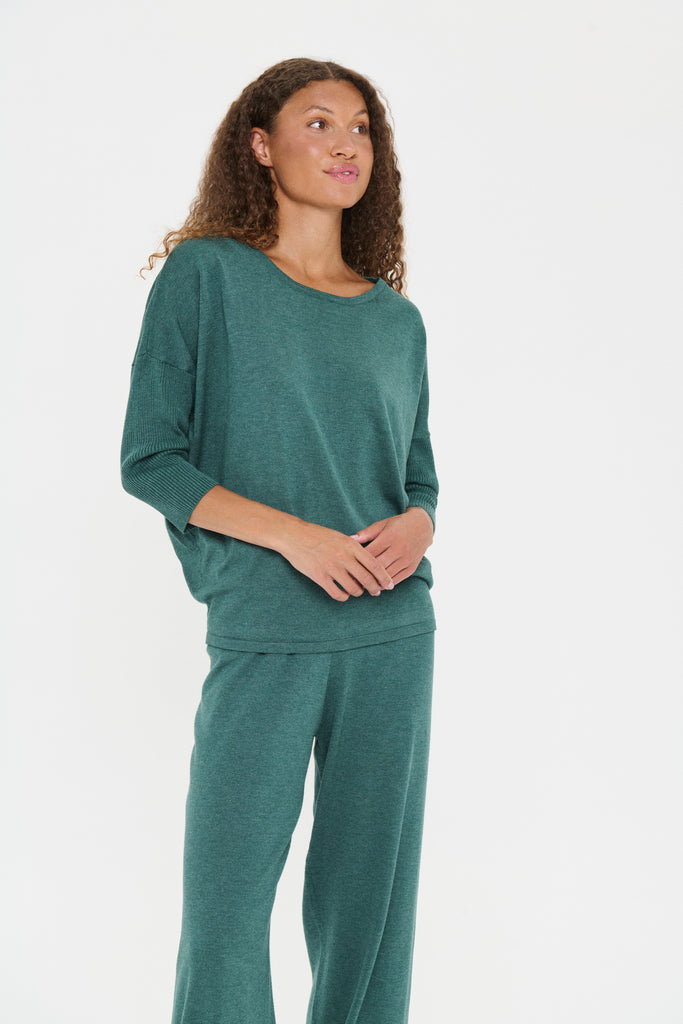 Saint Tropez Mila R-Neck Pullover