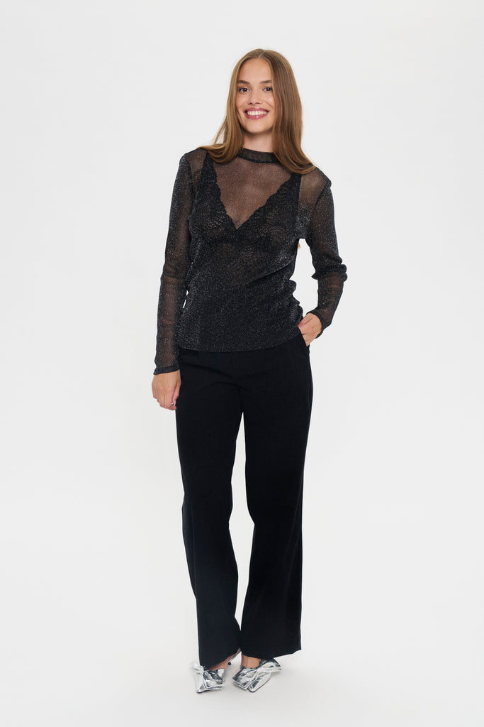 Saint Tropez Delila Blouse - Black