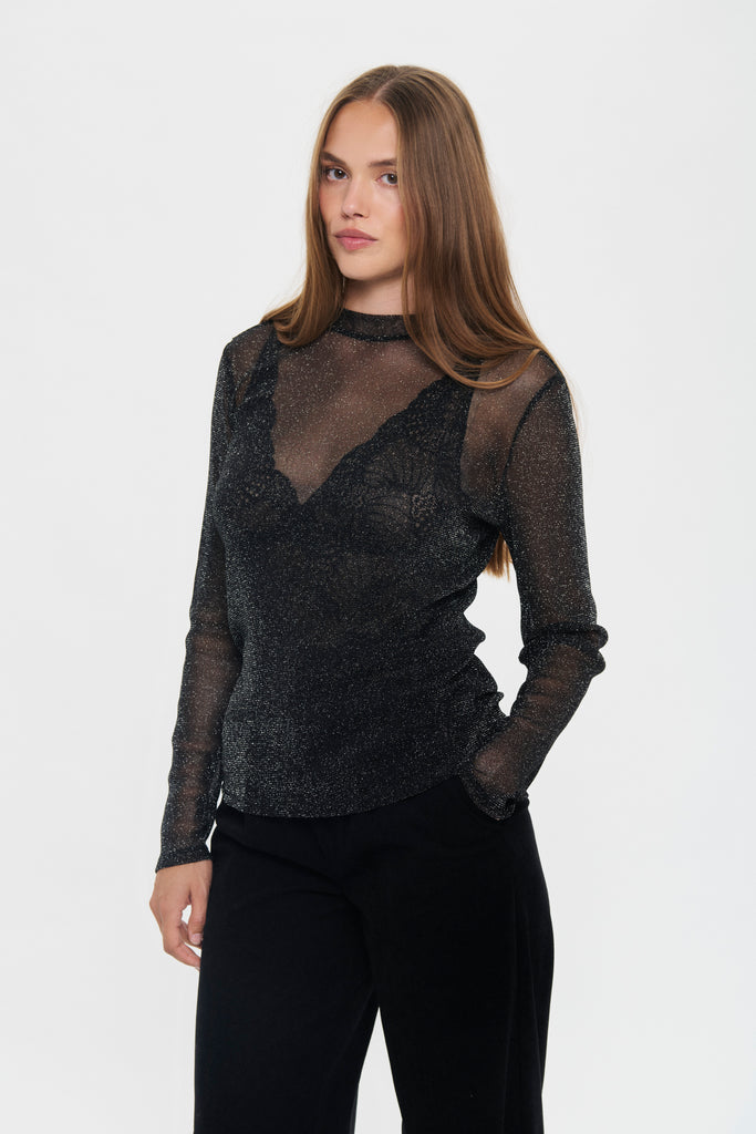 Saint Tropez Delila Blouse - Black