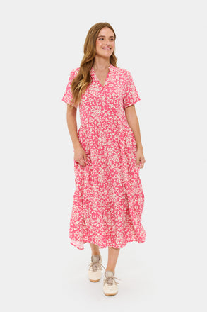 Saint Tropez Eda SZ Maxi Dress- Fruit Dove Blooming