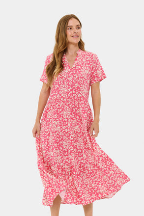 Saint Tropez Eda SZ Maxi Dress- Fruit Dove Blooming