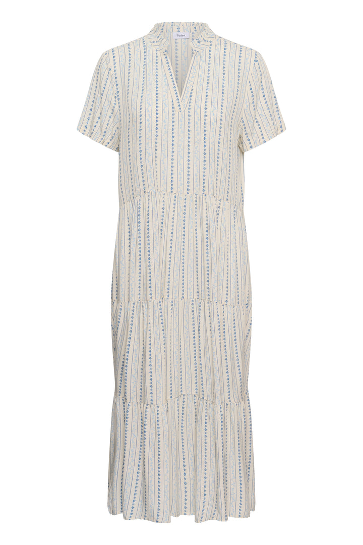 Saint Tropez EdaSZ Dress – Ice Vallarta Flower Stripes