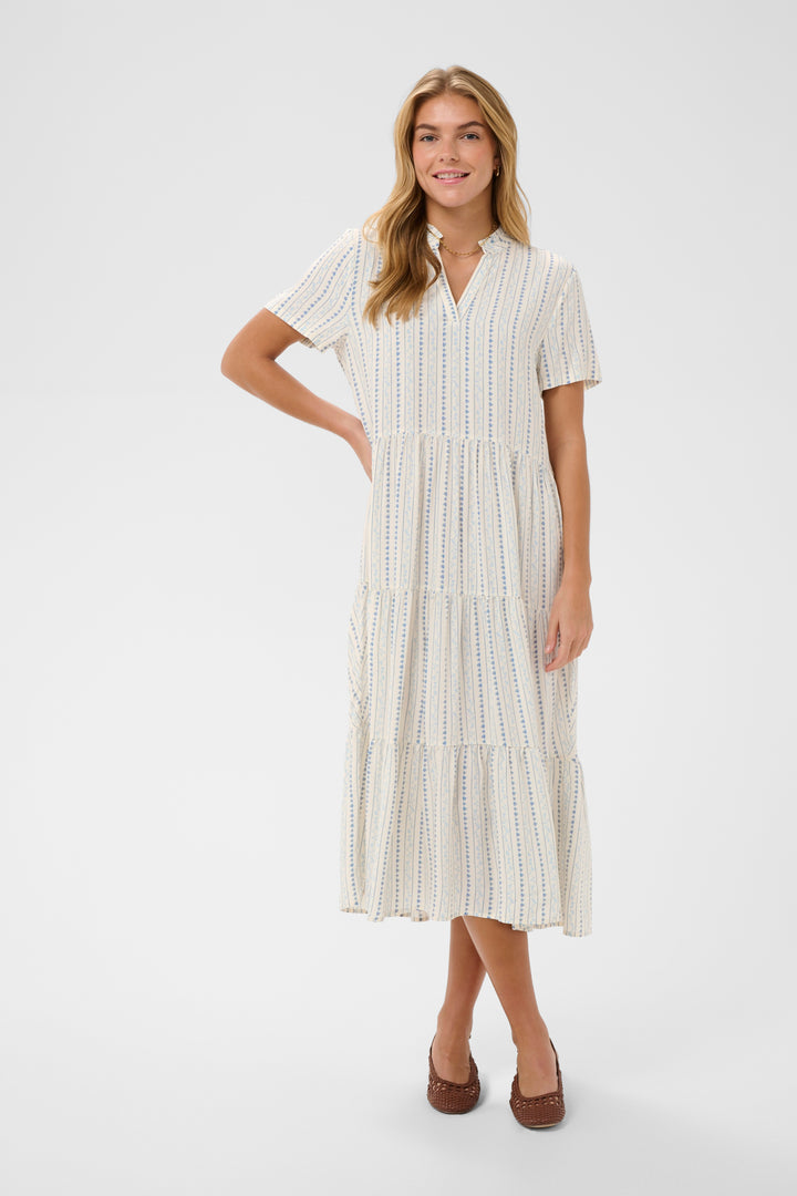 Saint Tropez EdaSZ Dress – Ice Vallarta Flower Stripes