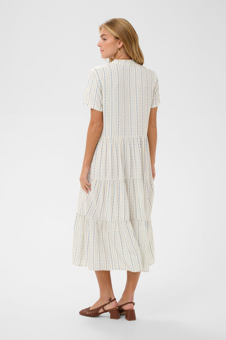 Saint Tropez EdaSZ Dress – Ice Vallarta Flower Stripes