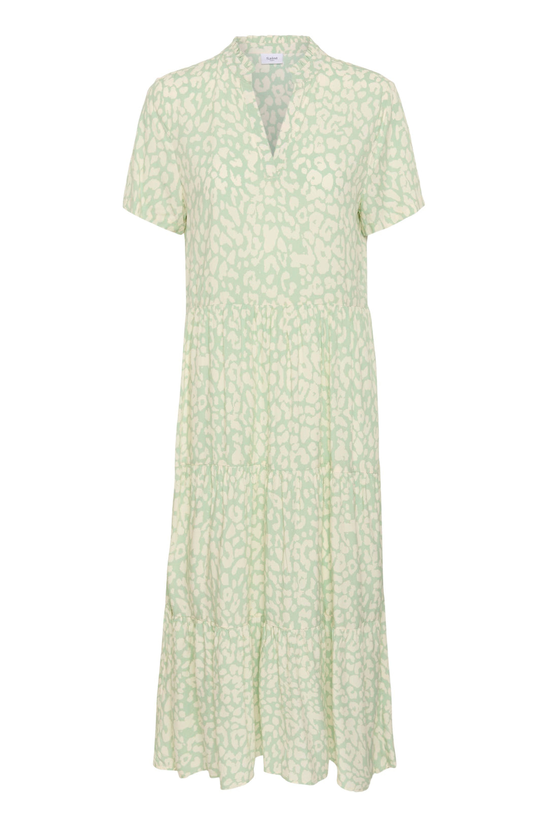 Saint Tropez EdaSZ Dress – Cameo Green Leopard