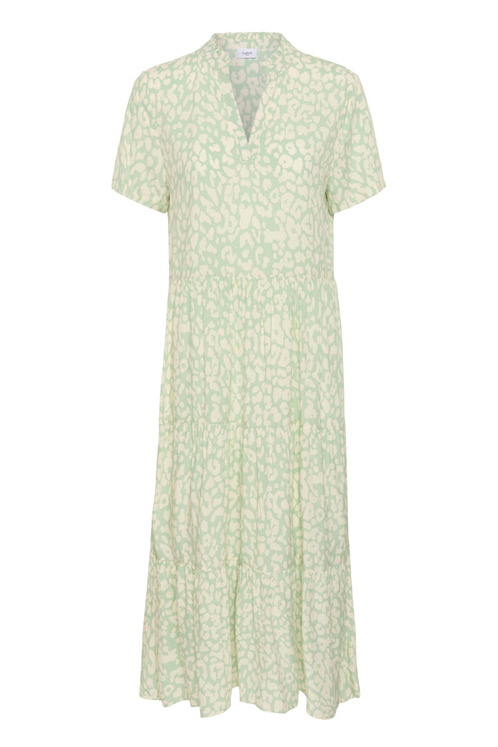 Saint Tropez EdaSZ Dress – Cameo Green Leopard