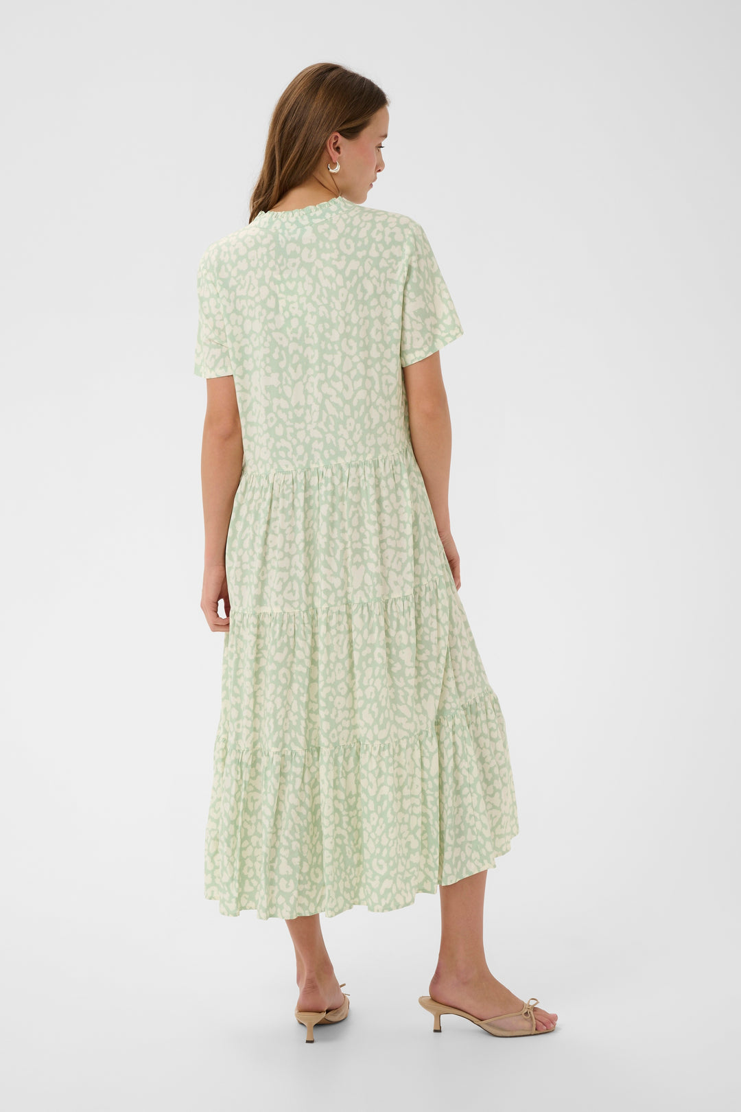 Saint Tropez EdaSZ Dress – Cameo Green Leopard