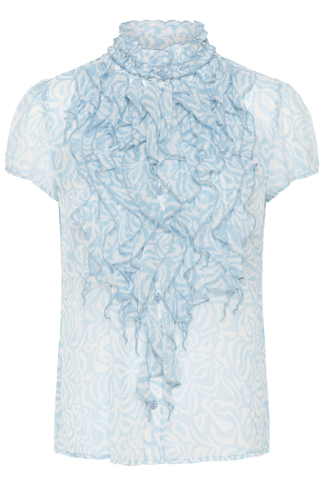Saint Tropez LiljaSZ Shirt – Cerulean Turtledove Cactus