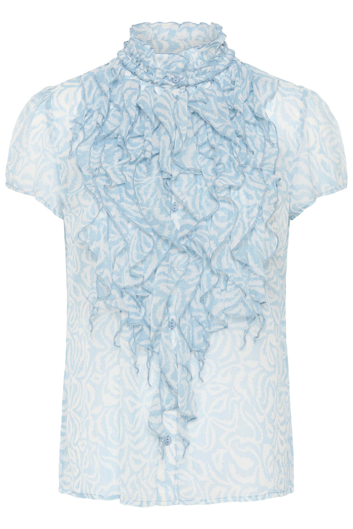 Saint Tropez LiljaSZ Shirt – Cerulean Turtledove Cactus