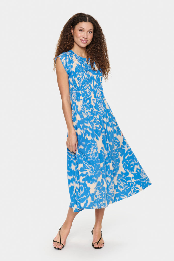 Saint Tropez GislaSZ Maxi Dress-Campanula Water Blooms