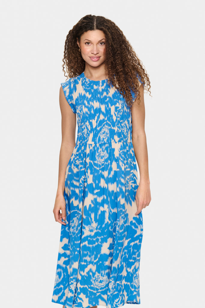 Saint Tropez GislaSZ Maxi Dress-Campanula Water Blooms