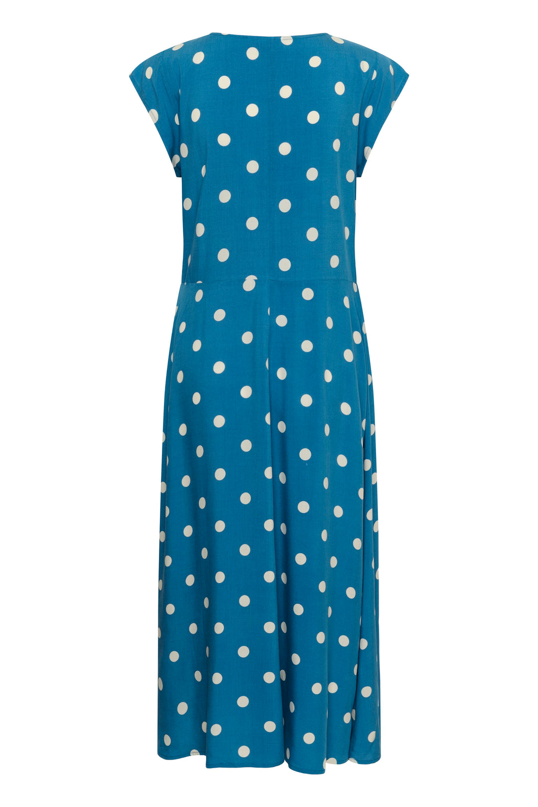 Saint Tropez GislaSZ Dress – Blue Turtledove Big Dot