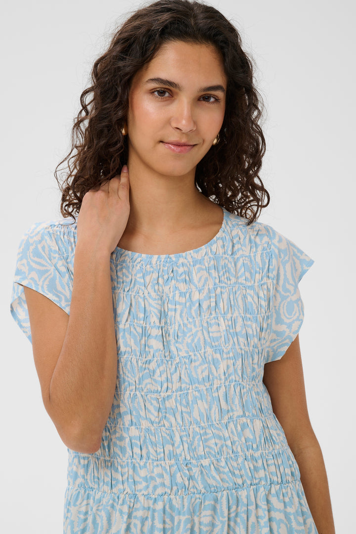 Saint Tropez GislaSZ Dress – Cerulean Turtledove Cactus