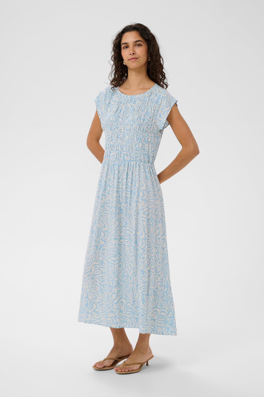 Saint Tropez GislaSZ Dress – Cerulean Turtledove Cactus