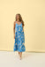Saint Tropez Eda SZ Maxi Strap Dress- Capanula Waters Blooms