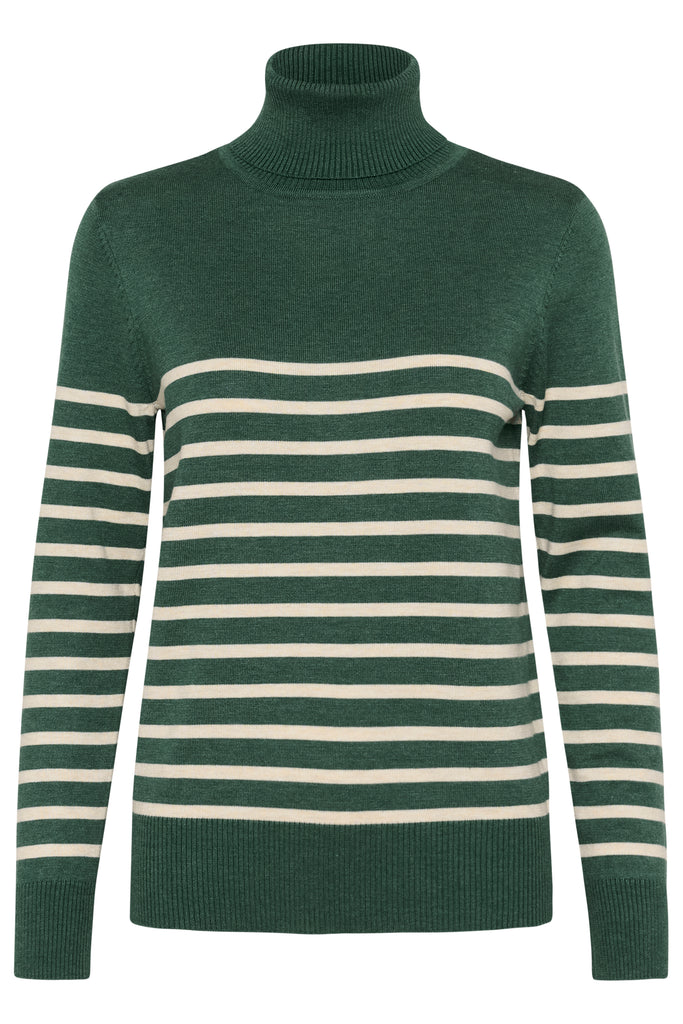 Saint Tropez MIla Rollneck Pullover - Green