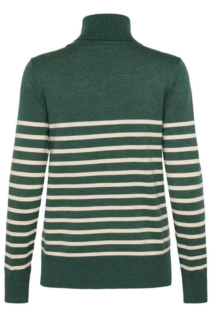 Saint Tropez MIla Rollneck Pullover - Green