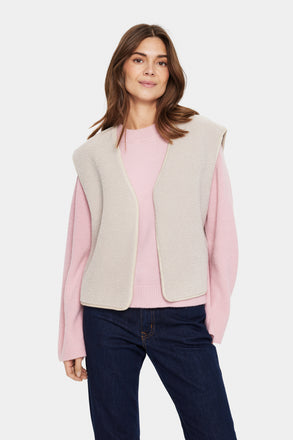 Saint Tropez Icaria Vest- Creme