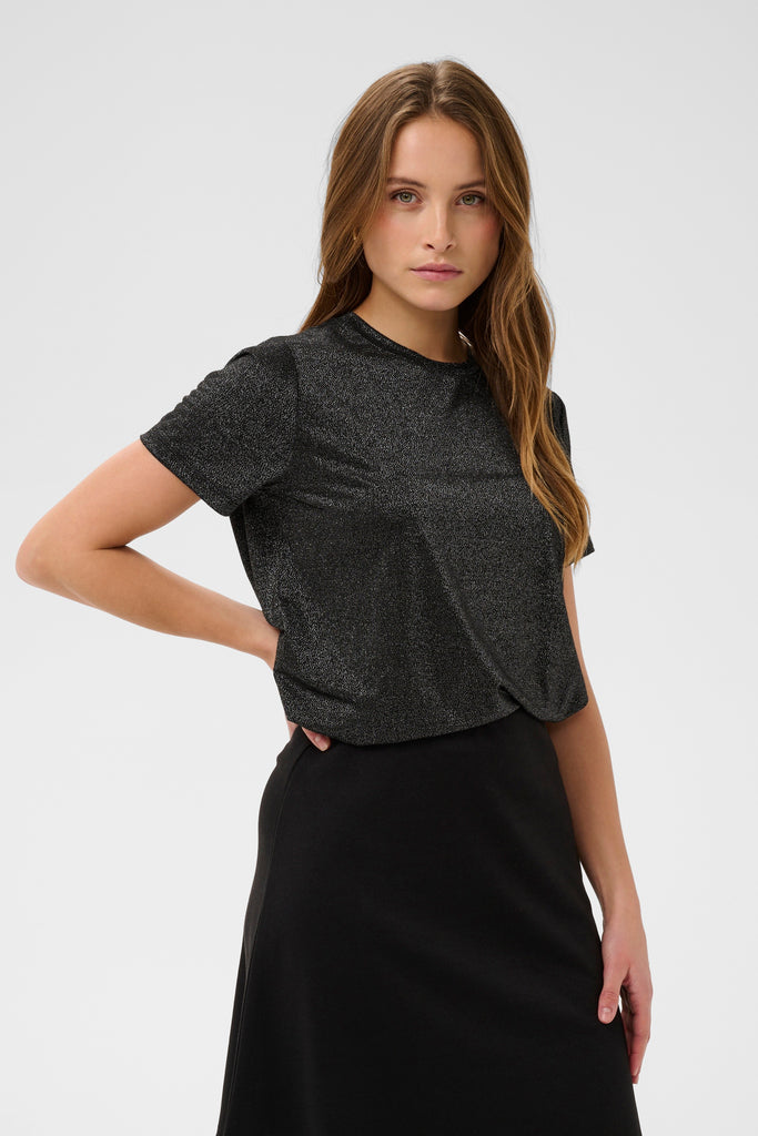 Saint Tropez Haga T-shirt -Black