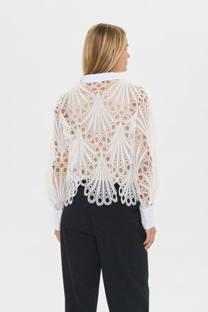 Saint Tropez Jilianna Shirt - Bright White