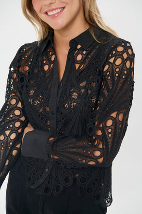 Saint Tropez Jilianna Shirt - Black