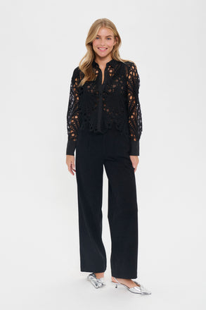 Saint Tropez Jilianna Shirt - Black