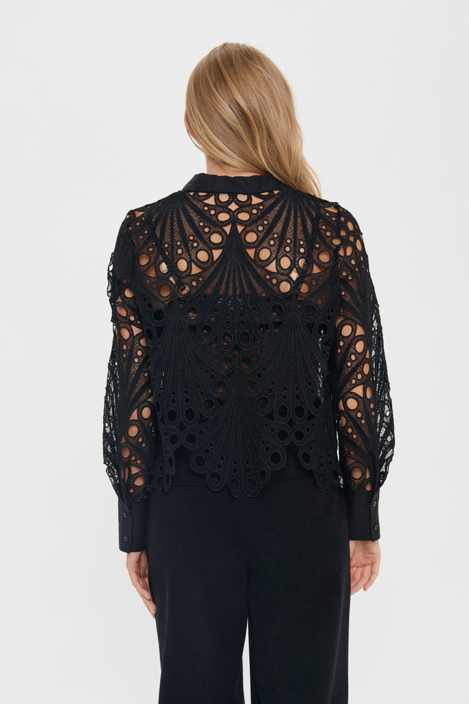 Saint Tropez Jilianna Shirt - Black