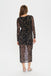 Saint Tropez Zulvir Dress - Black Shifted Strokes