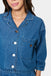 Saint Tropez KayoSZ Shirt- Medium Blue Denim
