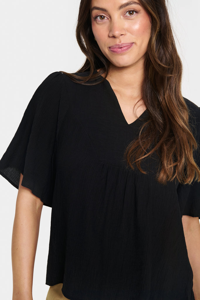 Saint Tropez KammiSZ Blouse- Black