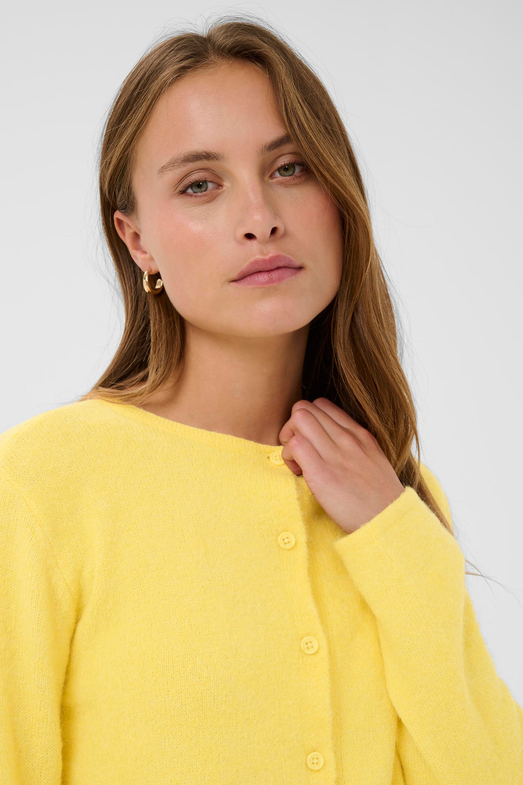 Saint Tropez LarnaSZ Cardigan – Lemon Drop Knit