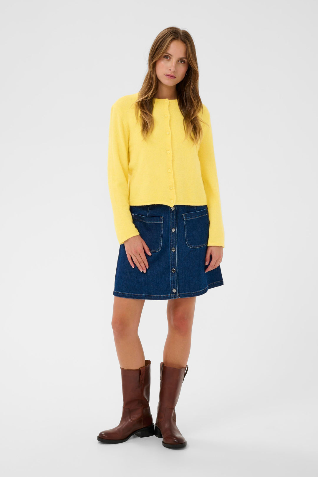 Saint Tropez LarnaSZ Cardigan – Lemon Drop Knit